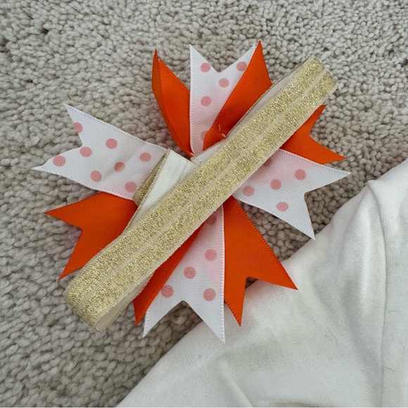 0-3M My First Thanksgiving Set & Hello Pumpkin Set - Picture 8 of 16